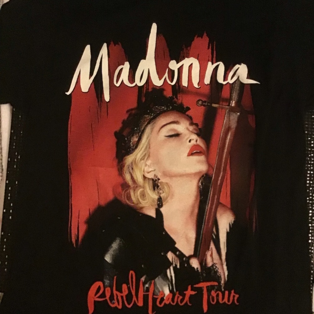 Madonna Rebel Heart Tour Unisex Size M
